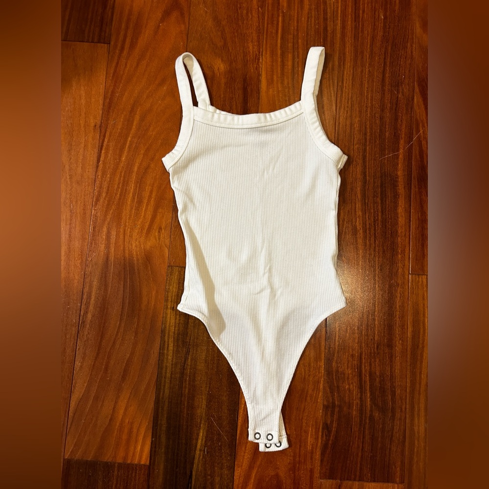 White tank bodysuit